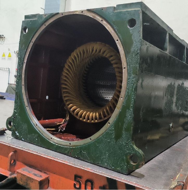 中鐵隧道股份有限公司引漢濟渭秦嶺隧洞項目部 YKK500-4-900KW-10KV